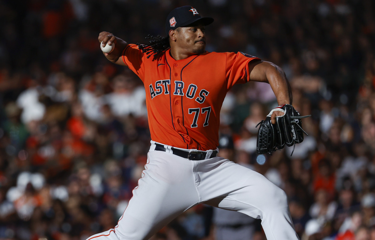 Houston Astros Starting Pitcher Luis García
